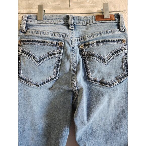 Shyanne Wide Leg Denim Light Wash Jeans- 26Wx34L - Picture 4 of 7